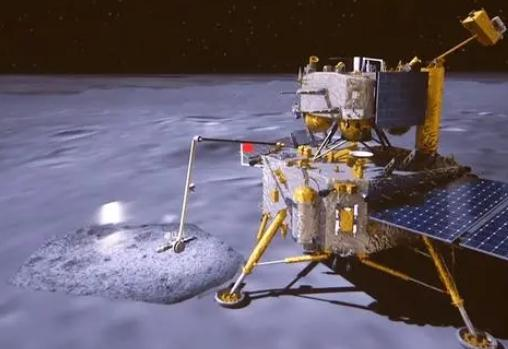 轴研所多款产品护航嫦娥六号完成天下
月背